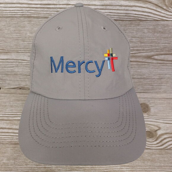 MERCY HOSPITAL LOGO SNAPBACK BASEBALL CAP HAT HEALTHCARE - Picture 1 of 9